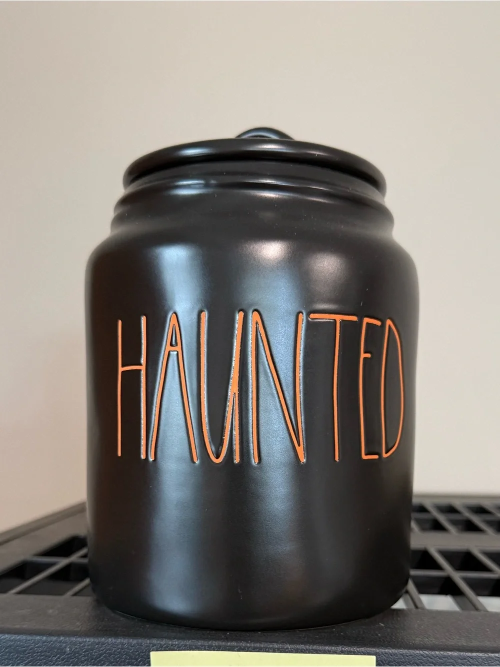 Rae Dunn Haunted canister